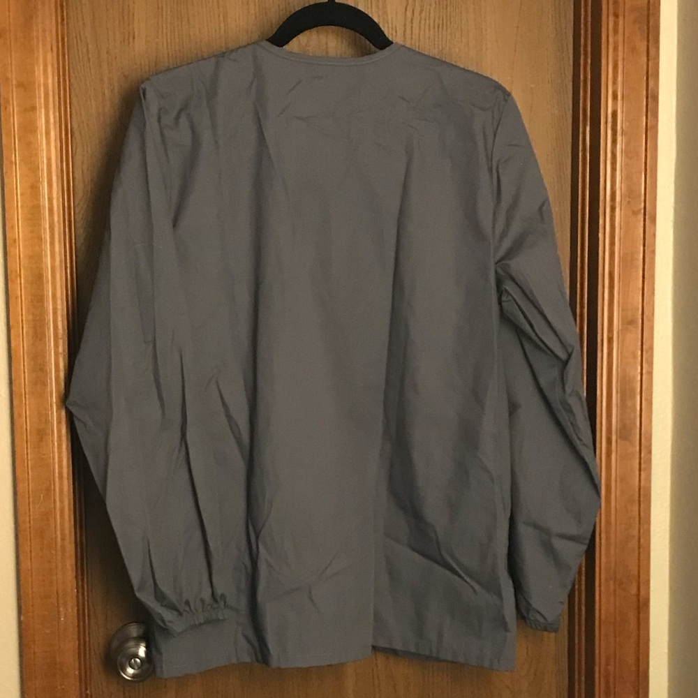 Slate Gray Scrub Jacket - Picture 5 of 5